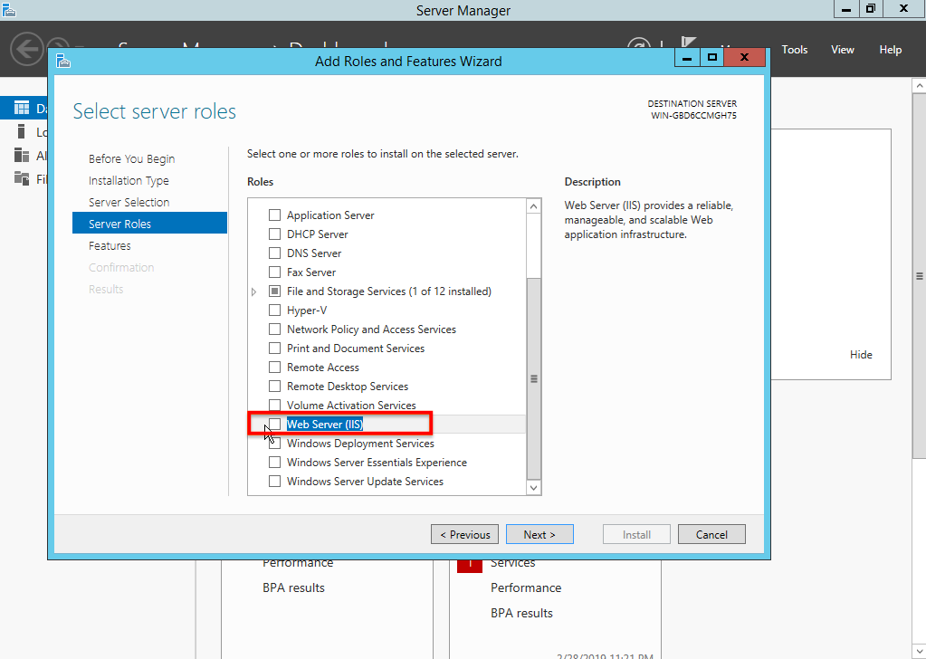 Iis Webserver
