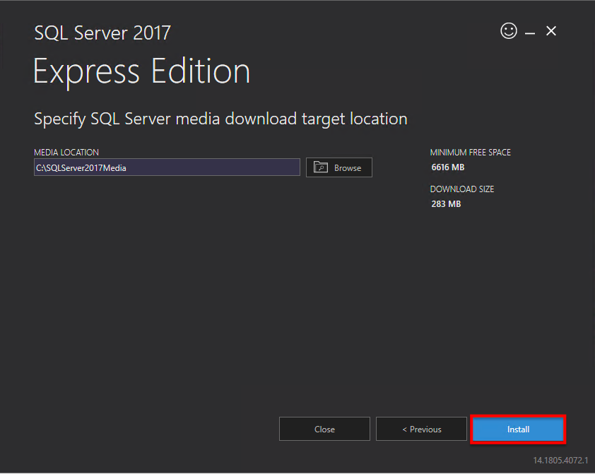 Sql Install 4