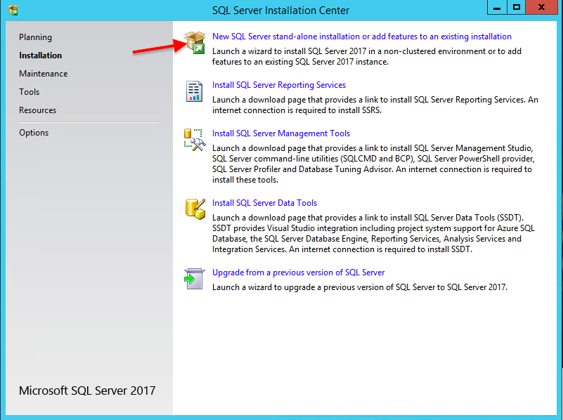 Sql Install 5