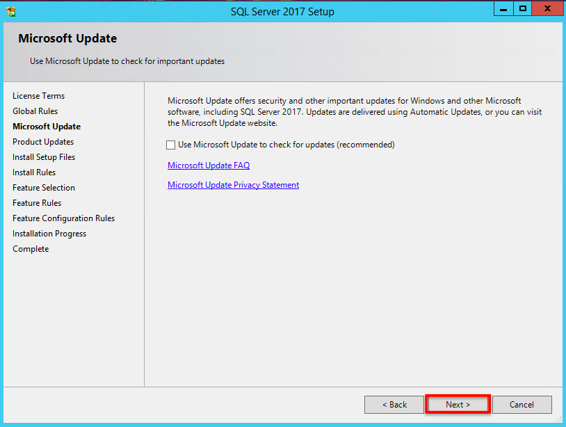 Sql Install 9