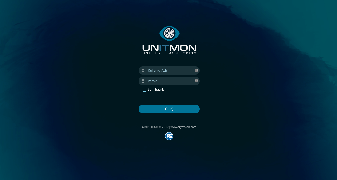 Unitmon Ekrani
